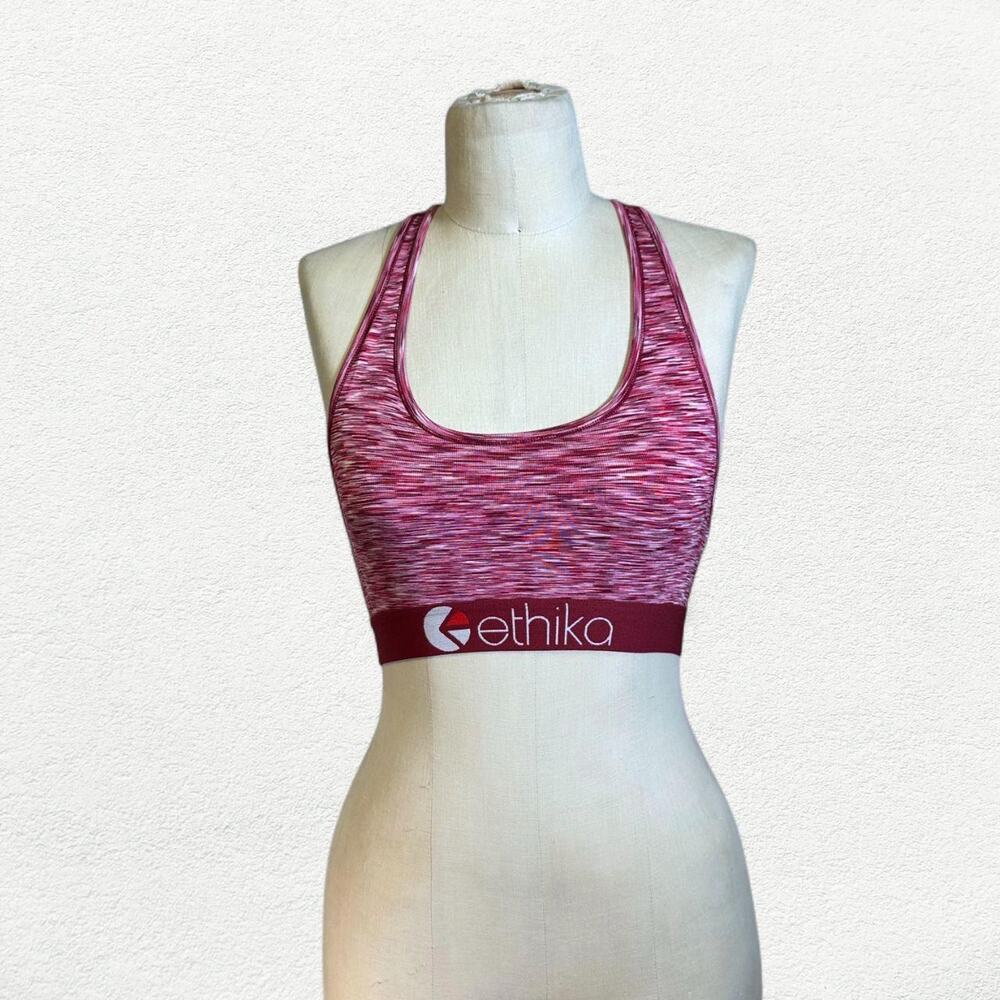 Ethika Sports Bra in Red